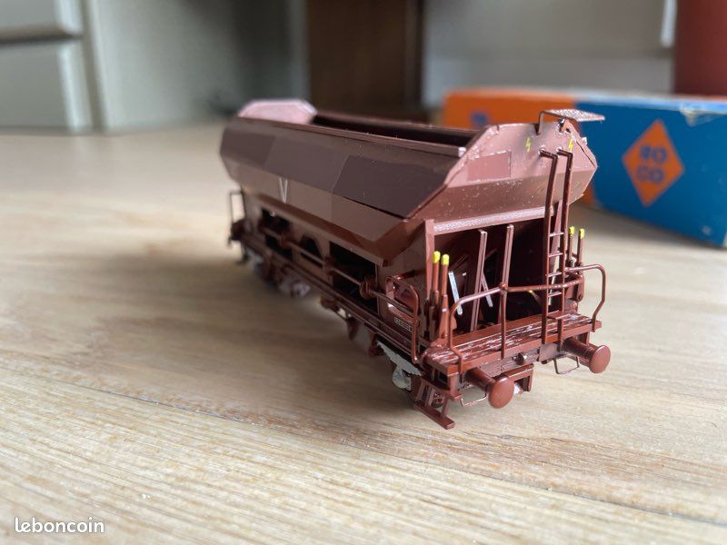 Wagon Trémie SNCF Roco 46430 – Époque IV, HO, Neuf