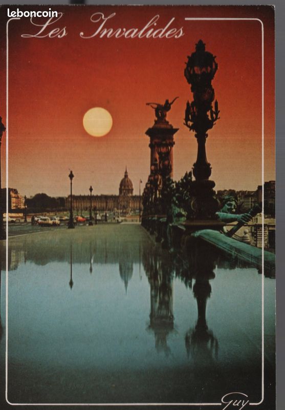 175H001 – Ville de PARIS - LOT de CARTES POSTALES de PARIS : INVALIDES (réf.175 H 001) (image 5)