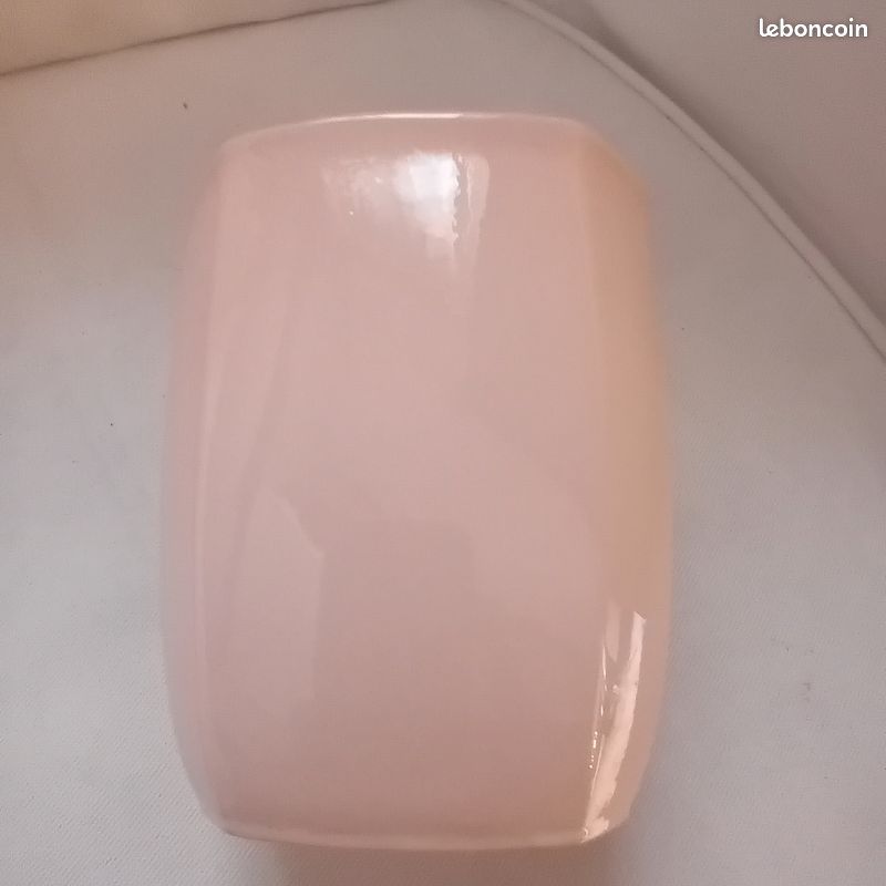 Série de pot de cuisine faïence Digoin Sarguemines de Type Beaujeu rose-crème (image 9)