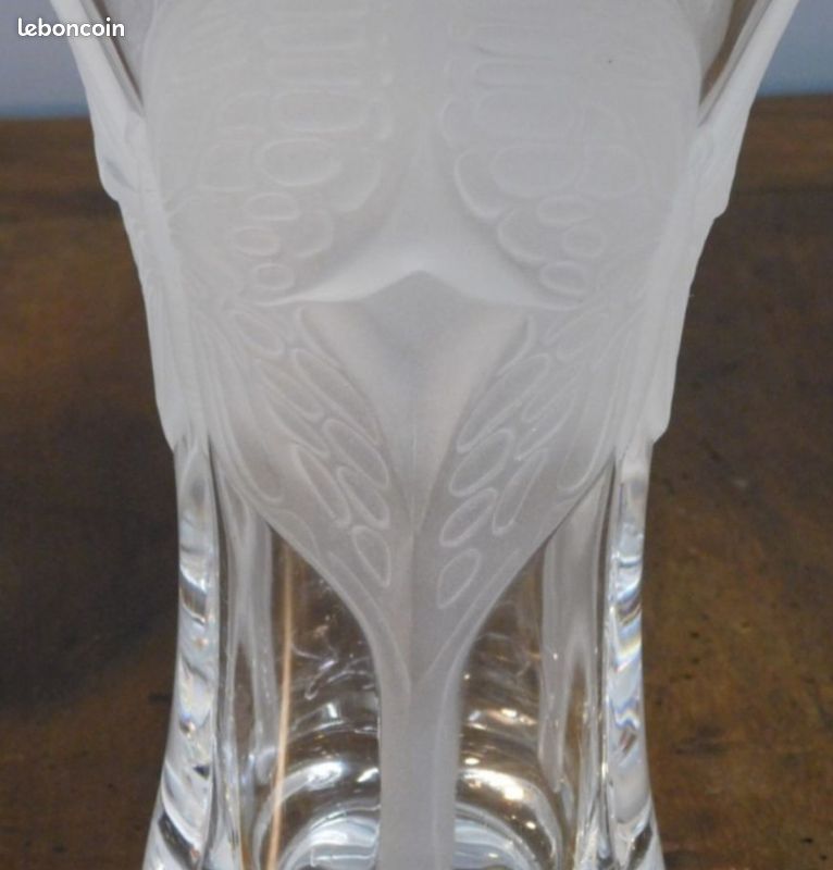 Vase au 2 papillon inspi lalique (image 3)