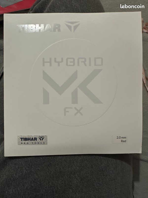 Revêtement Hybride Tibhar MK FX – éponge 44°, Noir, 2,0 Mm – Doux Et Polyvalent