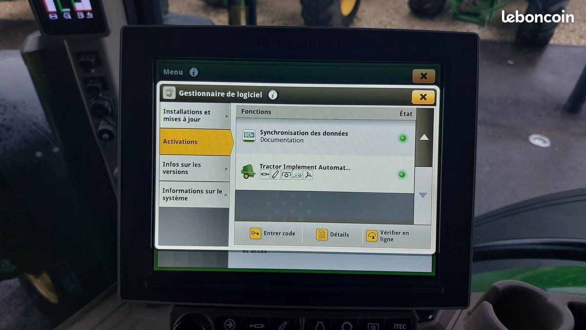 John Deere 8R340 - CommandPro50 - ILS - Freins (image 20)