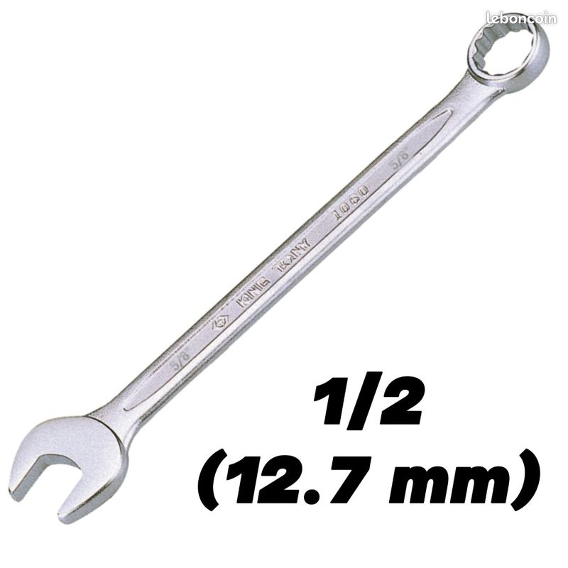 Clé Mixte EVERCRAFT 1-1/2 Pouce, 12 Points, Usage Occasion, Solide