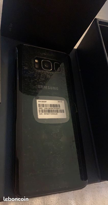 Galaxy S8 64go noir (image 2)