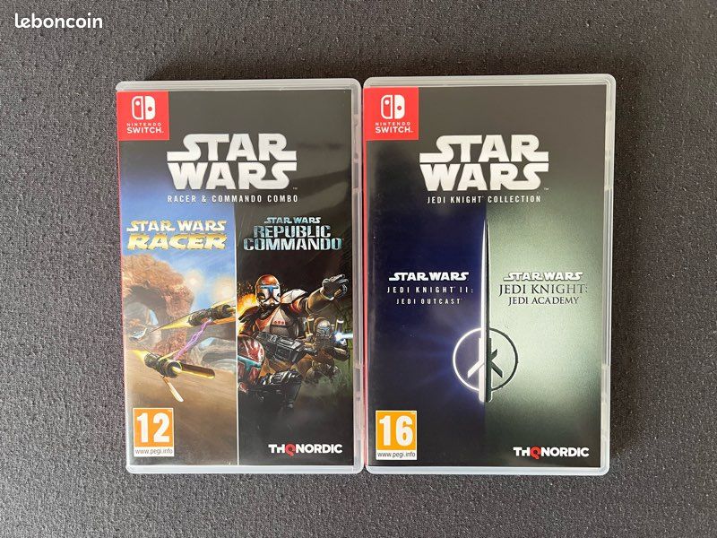 Lot Jeux Xbox Star Wars - Jeux vidéo