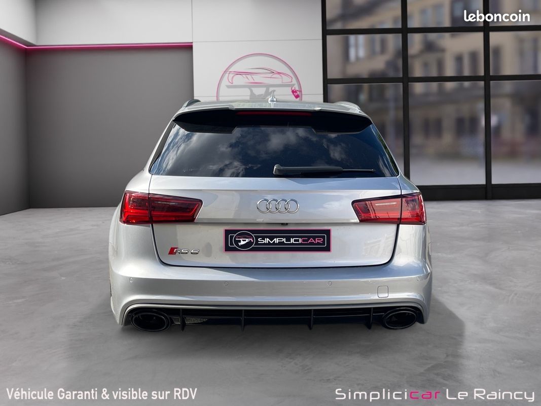 AUDI RS6 PERFORMANCE 605Ch Toit Ouvrant Bose CarPlay Caméra 3D Freins Céramique Toutes Options Suivi Complet Audi Garantie 12 mois (image 7)