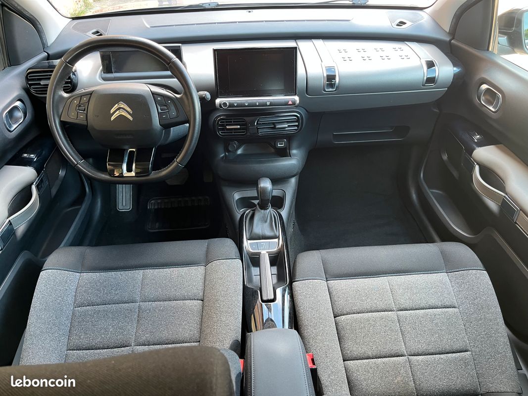 A SAISIR C4 CACTUS 1.2L 110CH. PHASE2 EAT6(boîte automatique)SHINE(vignette crit'air1) suivi GARAGE (image 3)