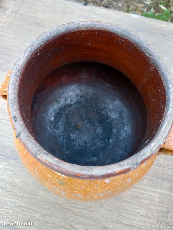 Marmite terre cuite ancienne (image 3)