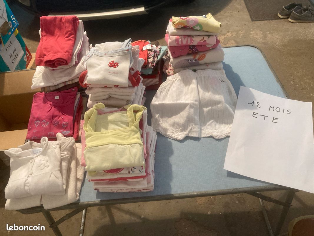 Vêtements été bébé filles de 3 Mois à 6 ans (image 2)