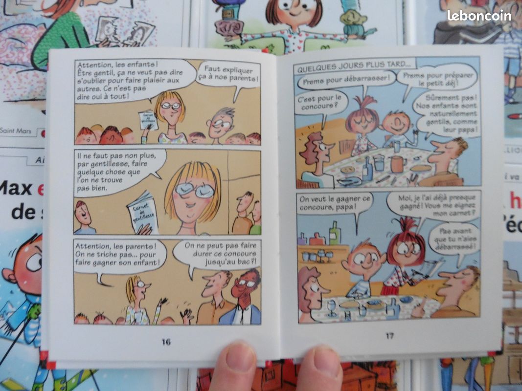 Lot de 7 livres BD jeunesse « Ainsi va la vie» avec Max et Lili (image 3)