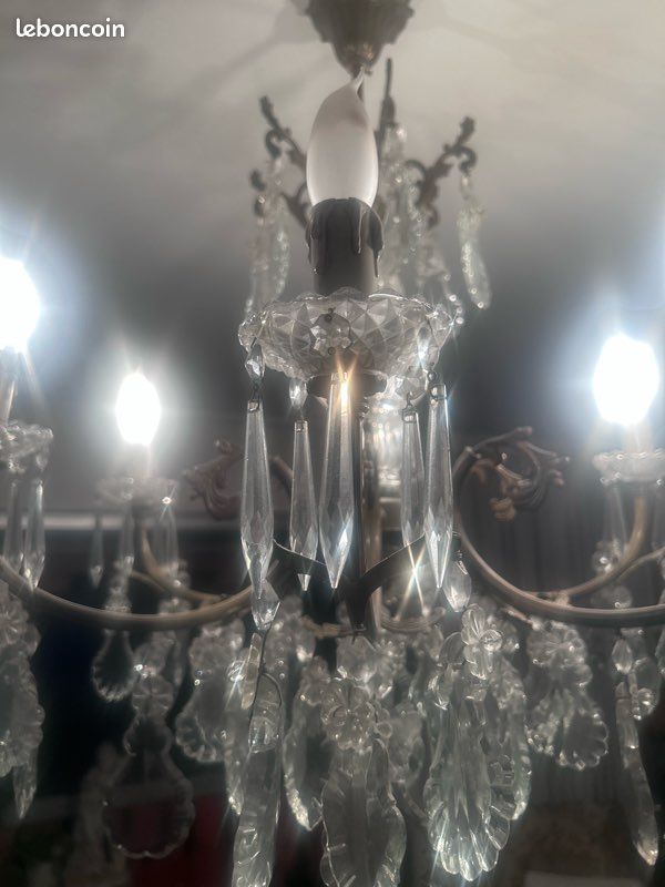 Lustre ancien style Louis XV (image 4)