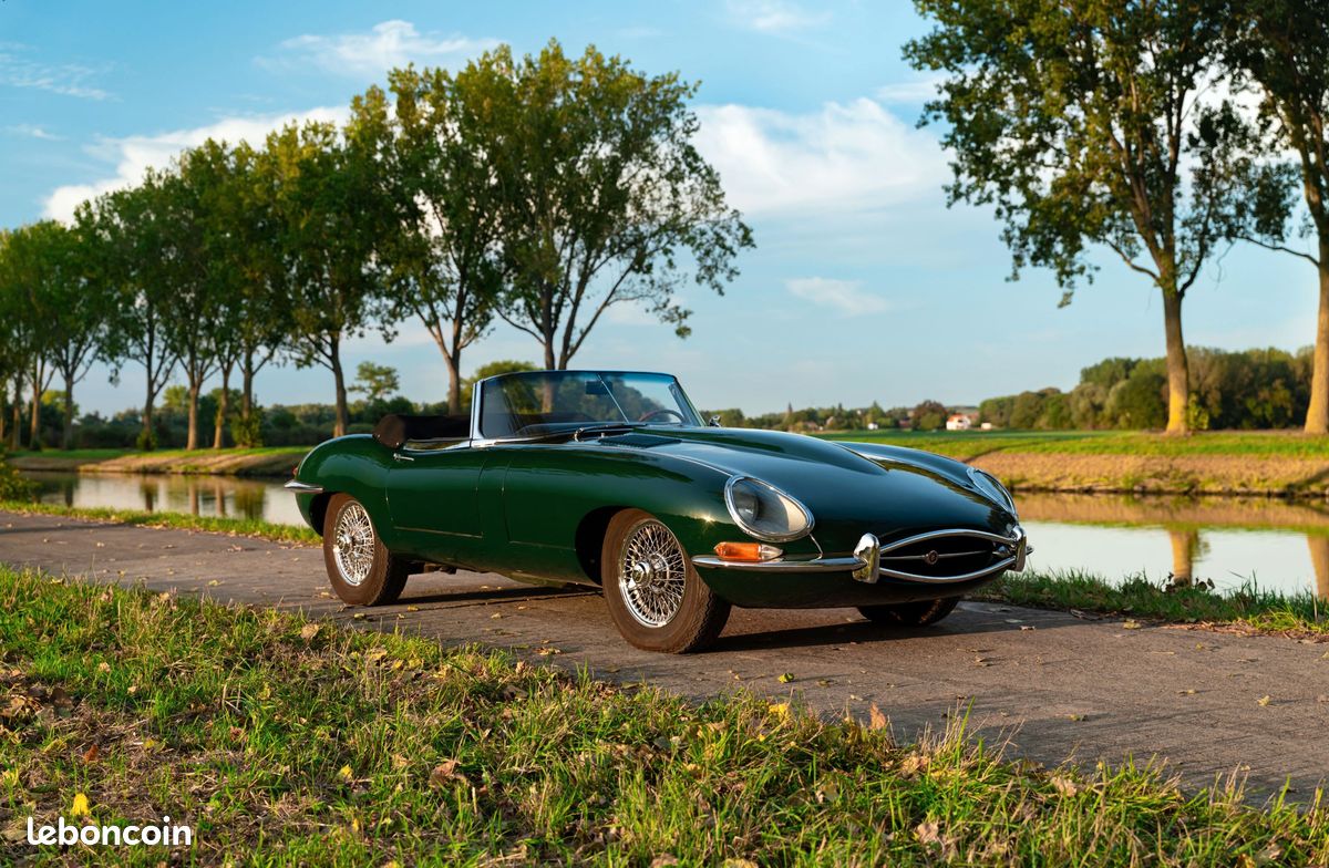 Jaguar Type-E Série 1 4.2 roadster - Très bon état - Restaurée - Moteur matching - Garantie (image 1)