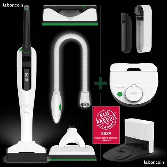 Kobold VK7 Neuf Robot aspirateur VR7 Neuf avec base auto vidange