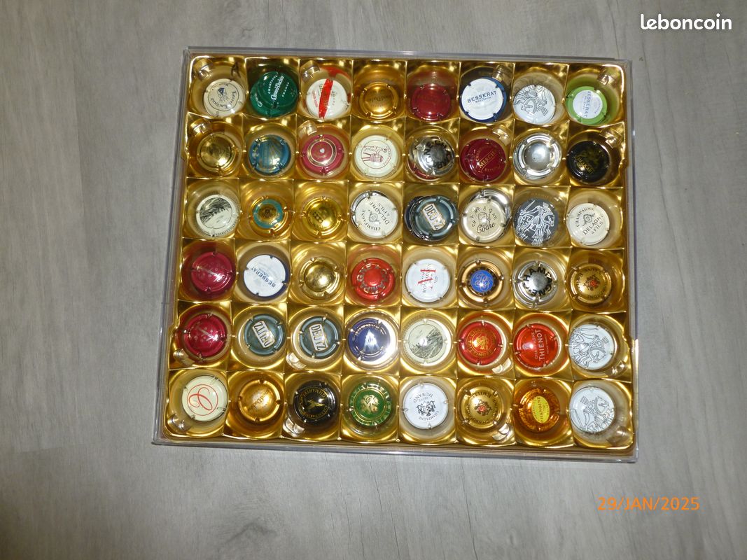 Les collectionneurs de capsules de champagne ont rendez-vous ce