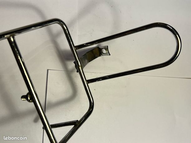 Porte bagage chromé origine pour moto Occasion