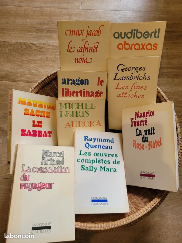 AURORA De Michel Leiris - L'imaginaire Gallimard 1977, édition Surréaliste TBE
