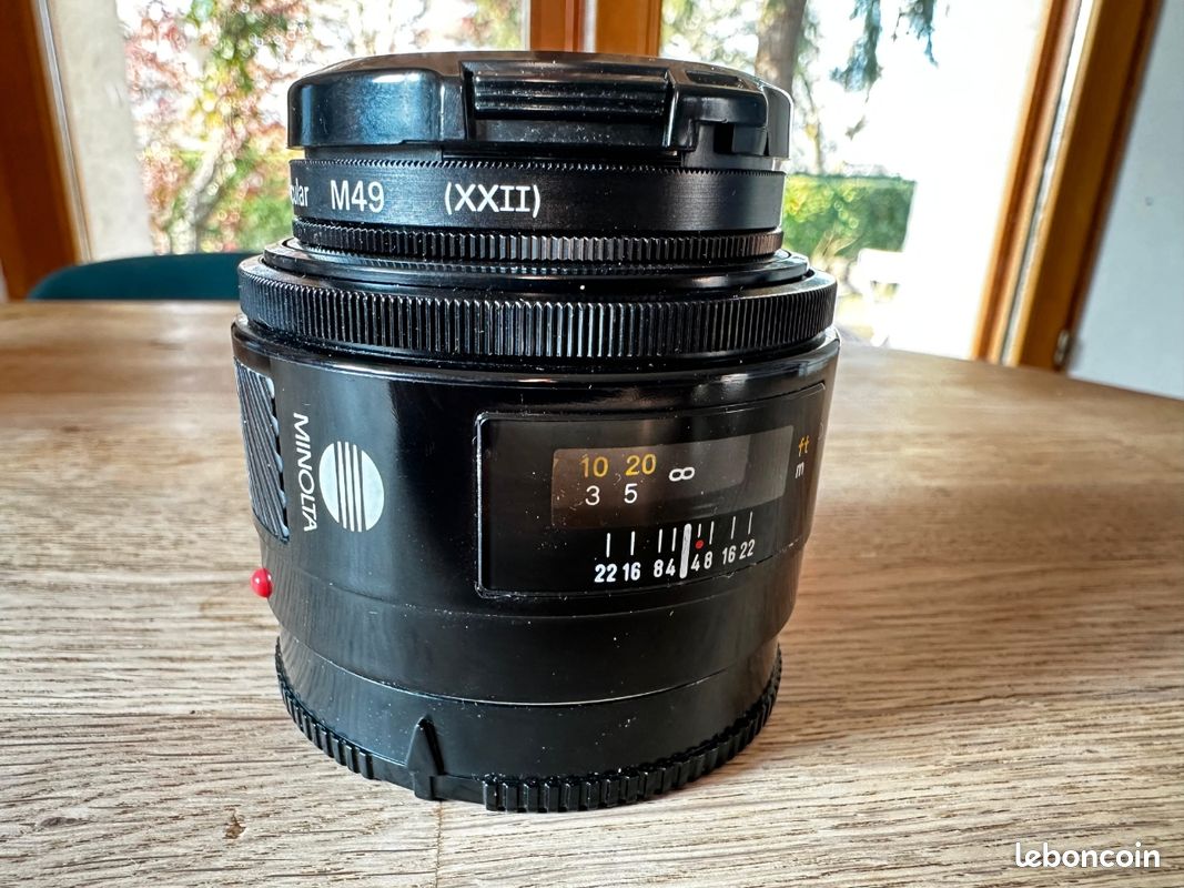 Minolta AF 50mm F1.7 A-mount lens info