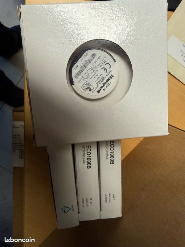 Lot de 3 détecteurs de fumées filaire conventionnel + bases HONEYWELL (image 2)