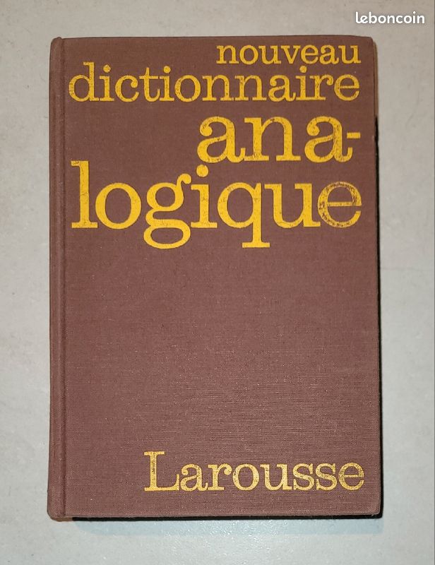 Nouveau dictionnaire analogique, G. Niobey, 1979 (image 1)