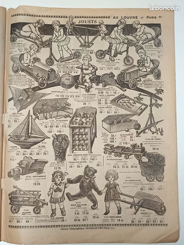 Hüte aus den Grands Magasins du Louvre 1876 - Putzmacherinnen und Putzmacherei