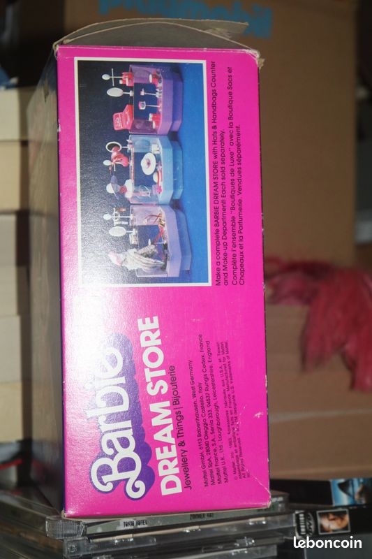 BARBIE DREAM STORE Boutiques de Luxe Bijouterie 4019 en Boîte Mattel 1983 EUR 33,50 - FR