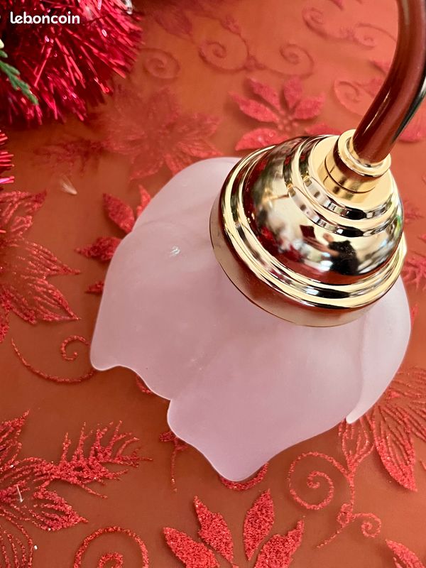 🌺🌸 Lumière - Lot n° 2 - Applique murale "Tulipe" avec tirette - 18 cm (image 8)