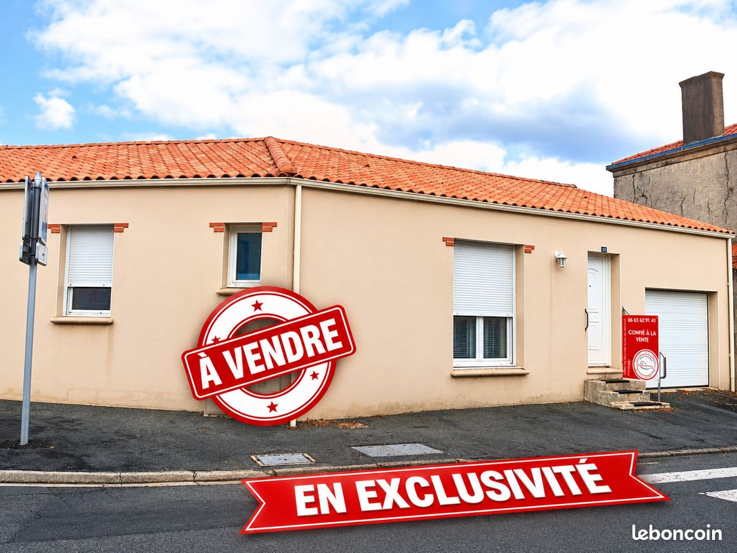 Maison 4 pièces 74 m² · à Montaigu-Vendée · 74 m² · 169 990 €