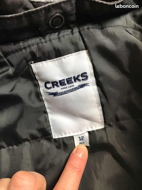 Manteau Creeks 12 ans (image 3)