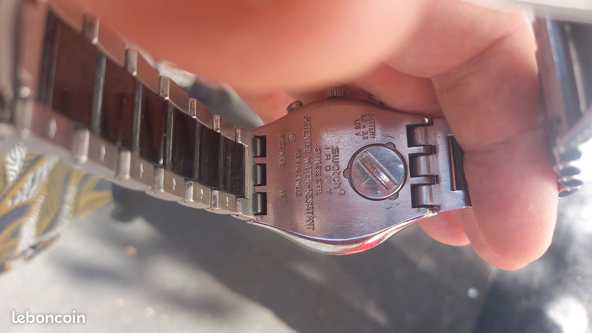 Montre Swatch Irony V8 Stainless Steel 4 Jewels (image 9)