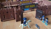 3773 Playmobil - Fort Bravo vintage 1987 - complet en boîte
