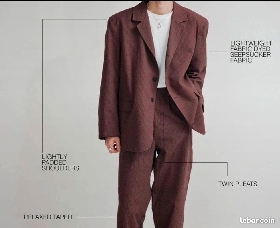 Pantalon habillé modern chore homme (image 5)