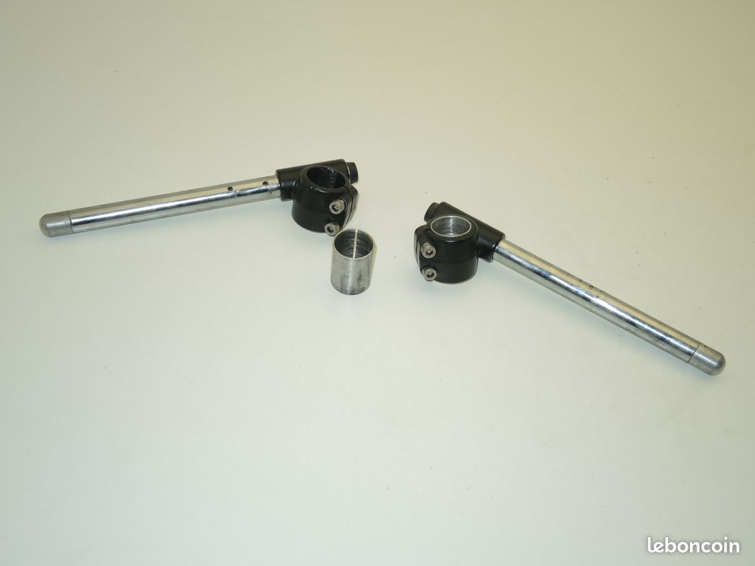 Siège De Guidon BTT En Aluminium 6061 T6 – 350 Mm, Noir, Diamètre 29,8 Mm