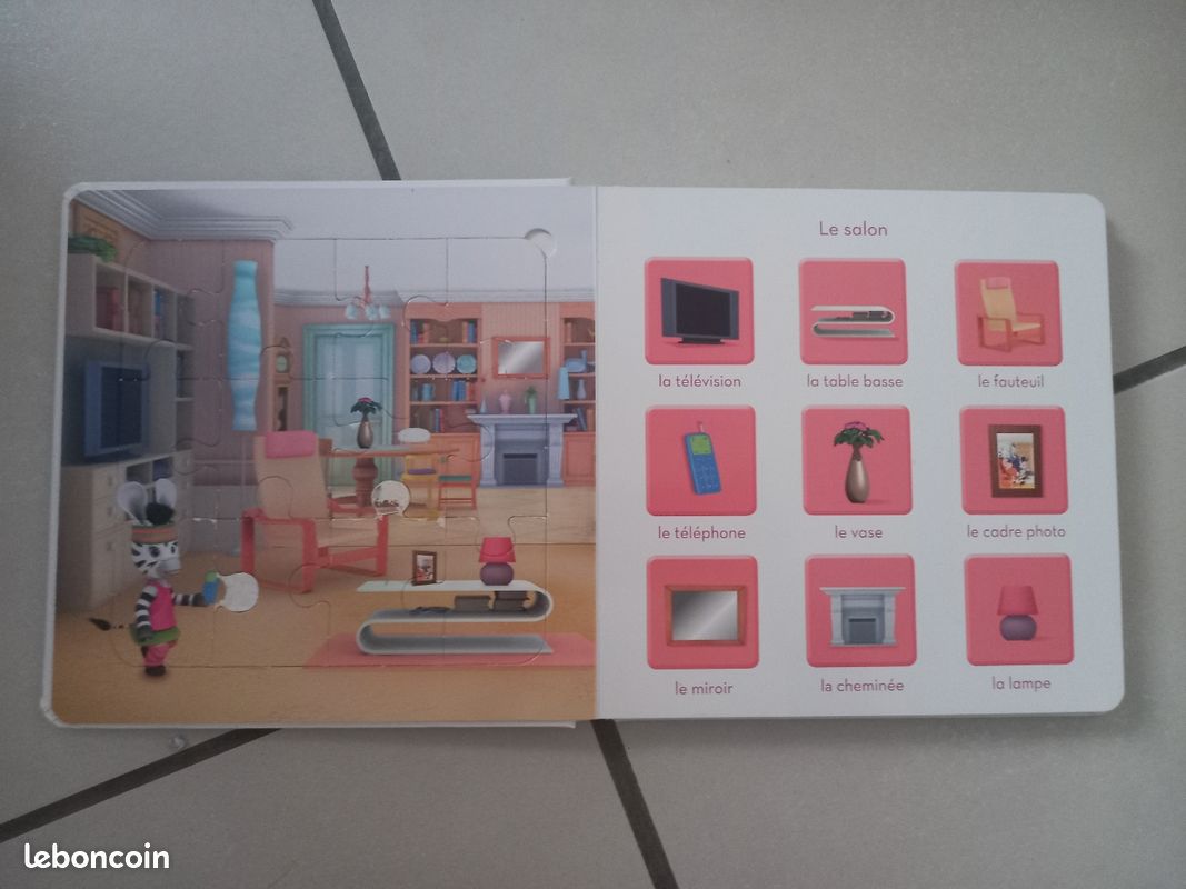 Imagier puzzle Zou (image 2)