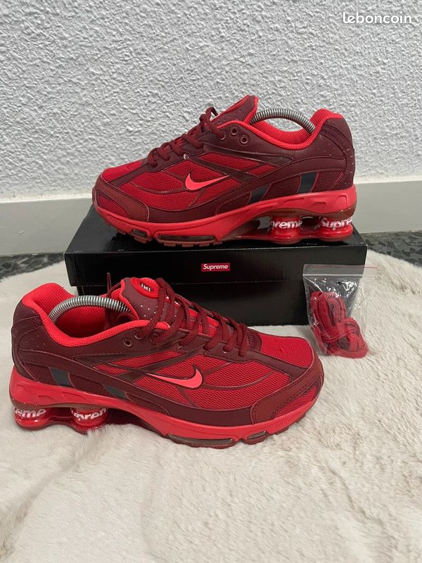 HOT Chaussures Nike Nike Shox Homme Bordeaux Chaussure