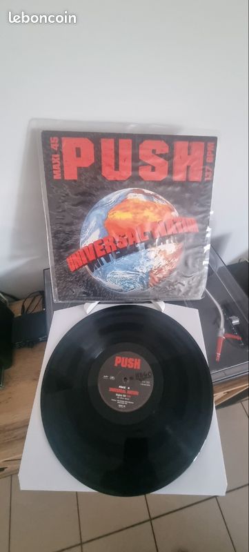 Disque vinyle Maxi PUSH UNIVERSAL NATION (image 3)