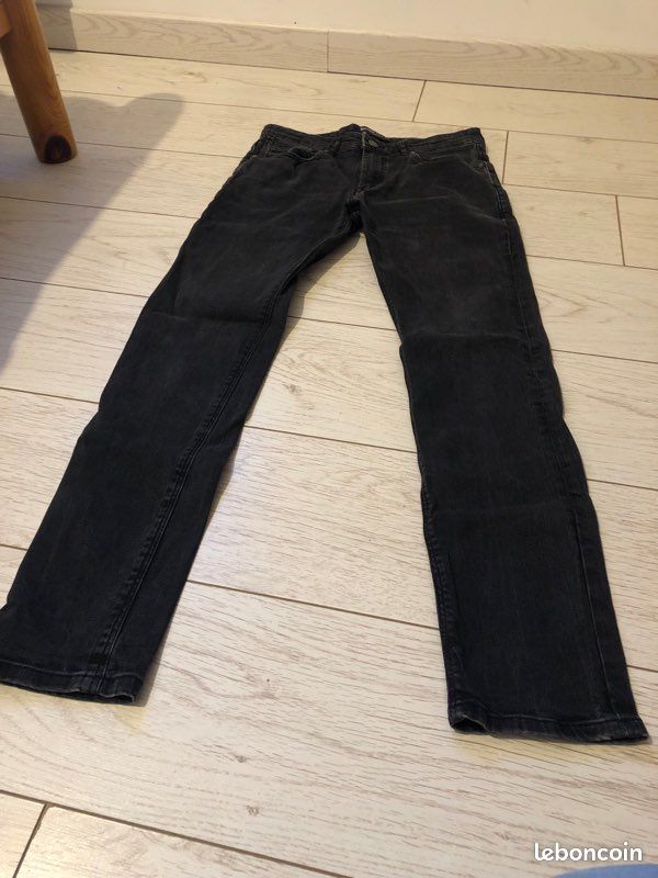 Jeans Bershka Femme Skinny - Taille 38 (W28 L34) - Bleu - Très Bon état