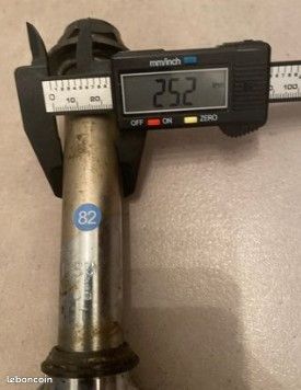 Fourche BMX Chromée Wuler - Filetage 1 Pouce - Pour GT, Dyno, Powerlite, Robinson - 20 Pouces - Neuf