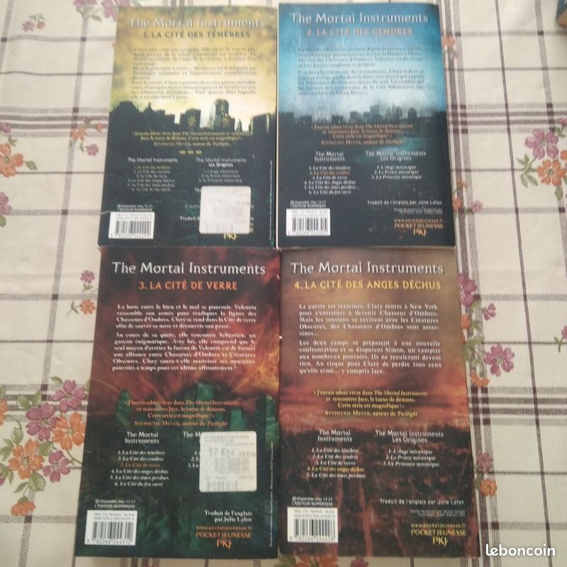 4 THE MORTAL INSTRUMENTS, Tomes No 1,2,3 & 4 de CASSANDRA CLARE (image 2)