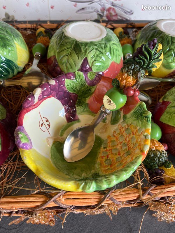 Ensemble coupelles à fruits (image 1)