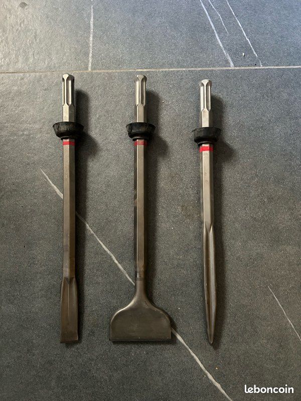 Jeu De Burins Hilti TE-SX – SDS Max – Pointu Et Plat – Neuf – Réf 2341237 / 2168874