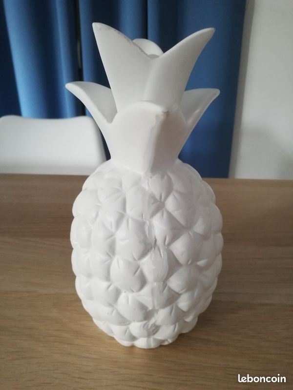 Déco ananas blanc (image 1)