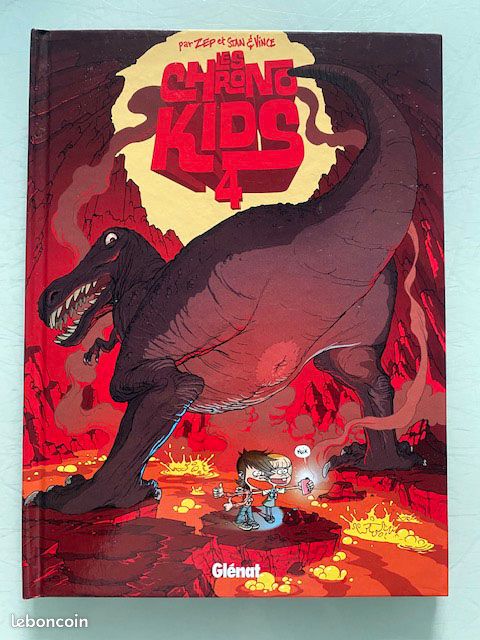 BD - Les Chrono Kids 4 - Glénat de Zep, Stan & Vince (image 1)