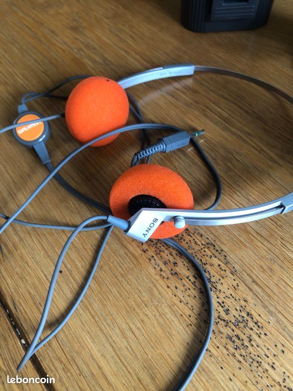 Walkman Sony wm2 casque mdr4 battery case d origine Photo, audio