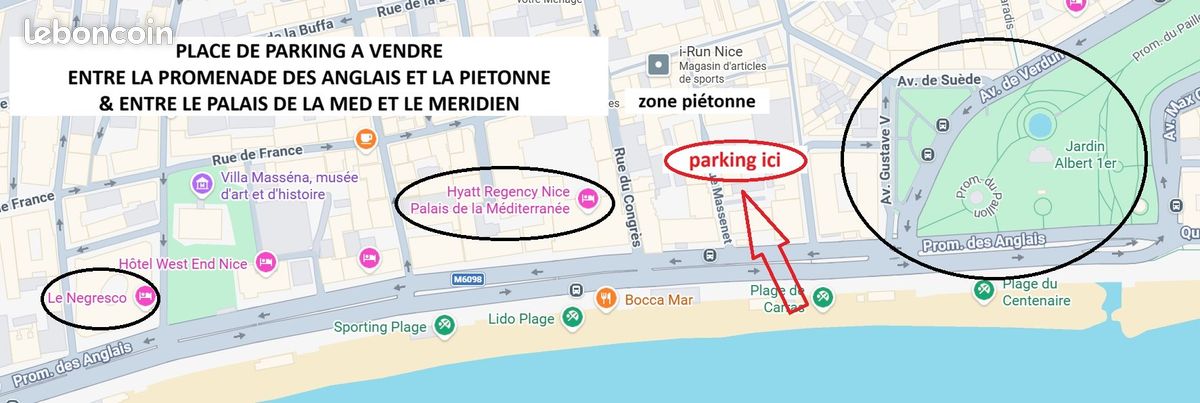 Parking 11 m² · à Nice · 11 m² · 36 990 €