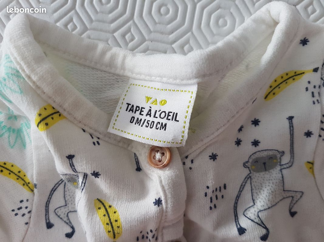 Tenue bébé mixte été Taille naissance (image 3)