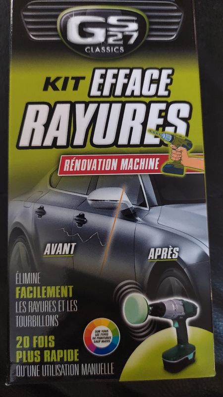 Produits Efface Rayure Auto GS27 - Efface Rayure Voiture, Efface