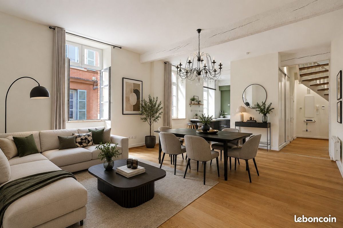 Appartement 3 pièces 93 m² · à Toulouse · 93 m² · 546 000 €