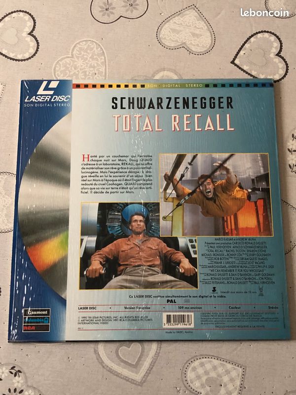 LaserDisc Total Recall (image 4)