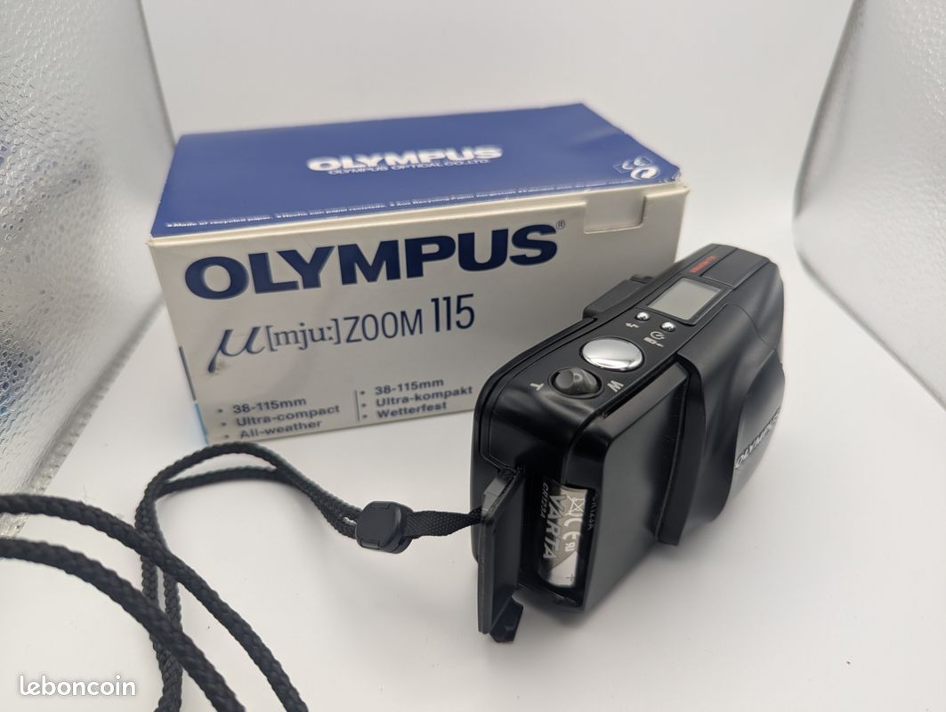 APPAREIL PHOTO Argentique OLYMPUS MJU ZOOM 115 - Testé APPAREIL PHOTO Argentique OLYMPUS MJU ZOOM 115 - Testé