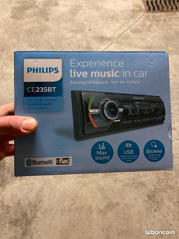 Autorradio Philips Phice235Bt - Feu Vert